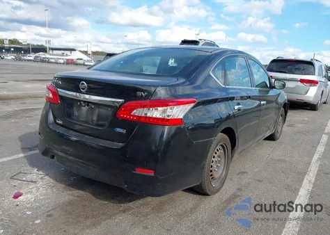 2014 Nissan Sentra Sv from USA, damaged, VIN 3N1AB7APXEY341232